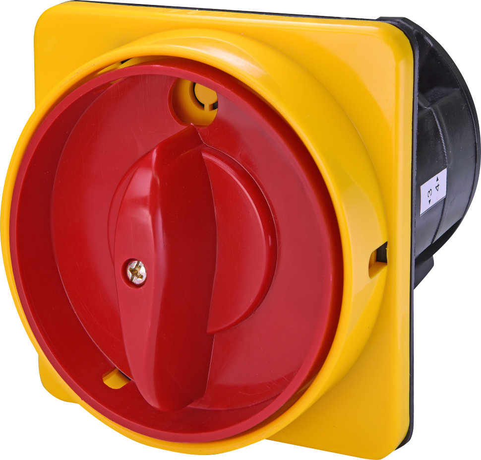 Переключатель CS 80 10 U LK (3p_"0-1"_ж/к_ 80A_с блок.)
