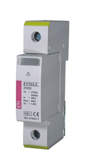 Ограничитель перенапряжения ETITEC C 275/20 EV 3p+NPE (3+1) 4p