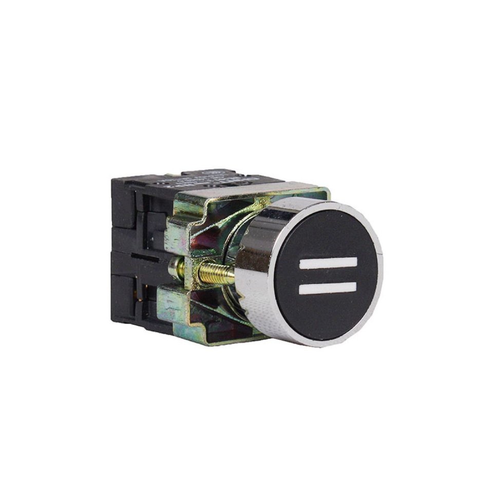 Кнопка управления NP2-BA2365 с маркировкой, 1НО +1НЗ IP40