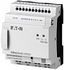 EASY-E4-DC-12TCX1 Программируемое реле 24V DC, цифровые 8 DI (4 могут использоваться как как аналог.), 4DO транзист., часы реального времени, Ethernet RJ45