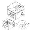JB-EX-21 (EE x e) Трехфазная соединительная коробка (1xM32 + 6xM20)