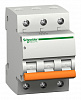 Автоматический выключатель Schneider Electric Домовой 3P 50А (C) 4.5кА, 11228