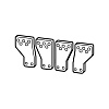 NZM4-4-XKV95 Расширительный Зажимы, 4P, с межполюсным расстоянием 95 мм