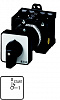 Переключатель фазы , 2P, Ie = 25A , Пол. 0 < Start-1 , 45 °, 48х48 мм T3-2-15125/Z