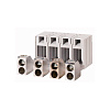 NZM3-4-XKA2 Туннельный Зажим, двойной+ крышка, 4П, NZM3