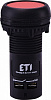 Кнопка утопленная (с контактом NO) ECF-10-R