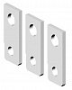 Шинн. переходник ZB2 S800-630/3 (компл. 3 шт., прямые)