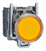 Кнопка Schneider Electric Harmony 22 мм, 250В, IP66, Оранжевый, XB4BW3565