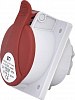 Розетка встраиваемая EE-3253 IP54 (32A, 400V, 3P+N+PE)