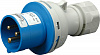 Вилка кабельная EV-1643 IP44 (16A, 400V, 3P+PE)