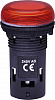 Лампа сигнал. LED матовая ECLI-240A-R 240V AC (красная)