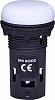 Лампа сигнал. LED матовая ECLI-024C-W 24V AC/DC (белая)