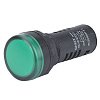 Индикатор световой ND16-22D/2C зеленый, встр. резистор, IP65 AC/DC12В (R)