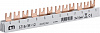 Шина питания IZ 16/3F/12 (16мм2, 3P, 0.32м, Fork, 12mod.)