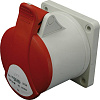 Розетка встраиваемая EER-1632 IP54 (16A, 230V, 2P+PE)