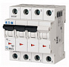 PL6-D40/3N автоматический выключатель 40а, кривая отключения d, 3+n полюс, откл. способность 6 ка