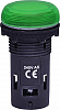 Лампа сигнал. LED матовая ECLI-240A-G 240V AC (зеленая)