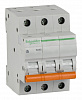Автоматический выключатель Schneider Electric Домовой 3P 63А (C) 4.5кА, 11229