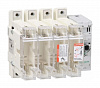 Рубильник с предохранителем Schneider Electric TeSys GS 400А 4P, 2, GS2QQ4